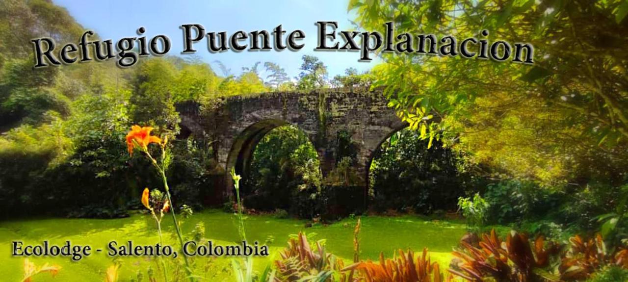 Ecolodge Puente Explanacion Salento Dış mekan fotoğraf